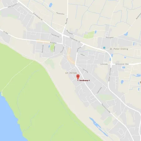 Guenstige-sankt-peter-ording-ferienwohnung アパート ザンクト・ペーター・オルディング