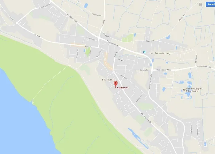 Guenstige-sankt-peter-ording-ferienwohnung Apartmán Böhl